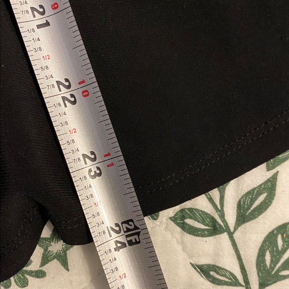 Perceptions Black 2 piece outfit with Animal Print Accent, lightweight - Picture 11 of 12